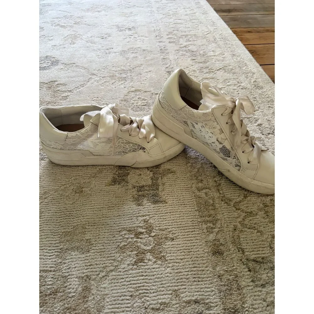 Dolce Vita Lace Ribbon Wedding Sneakers - Picture 2 of 6